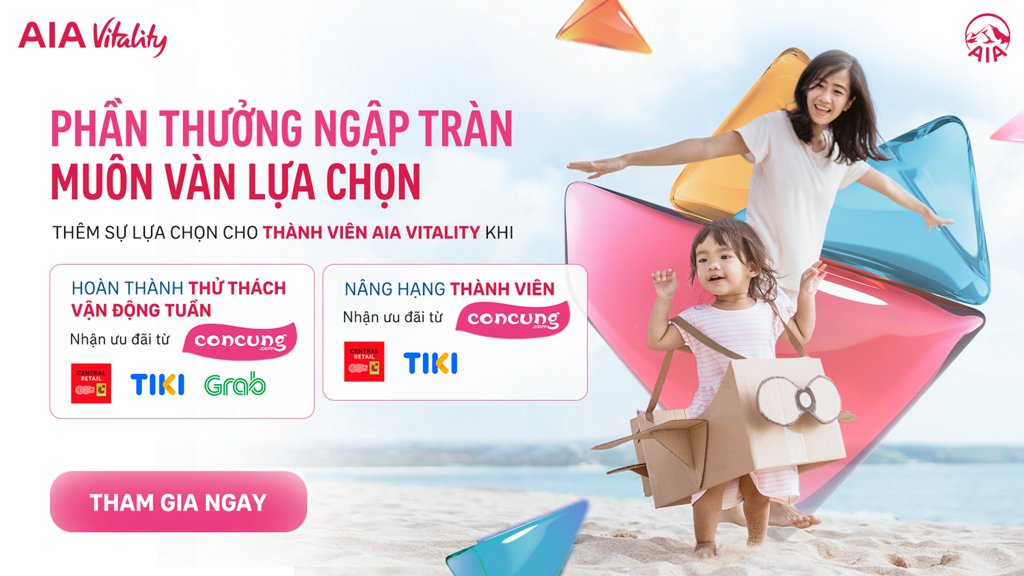 Quyền lợi và Ưu đãi nổi bật của bảo hiểm AIA Vitality